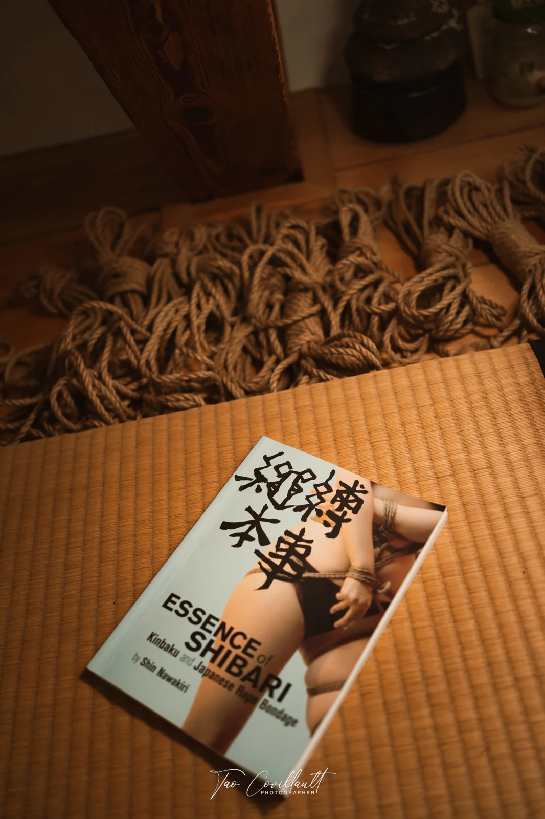 Elise — Massage & Shibari session — photograph 8