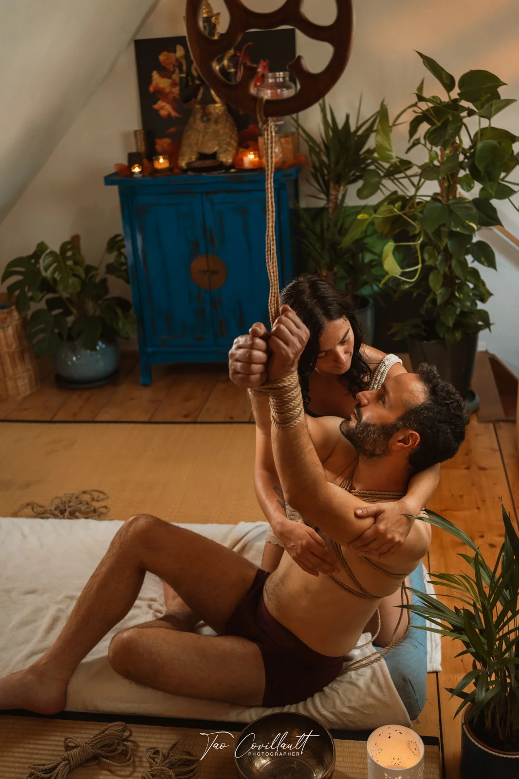Elise — Massage & Shibari session — photograph 111