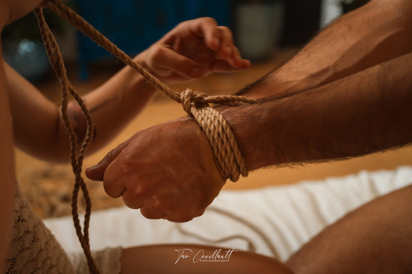 Elise — Massage & Shibari session — photograph 103