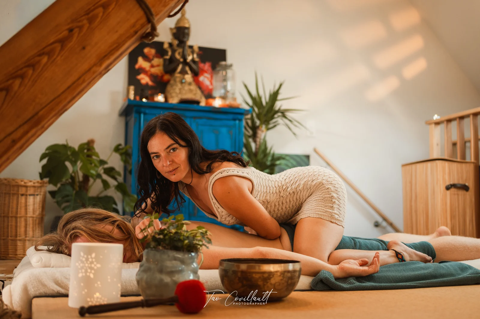 Elise — Massage & Shibari session — photograph 55
