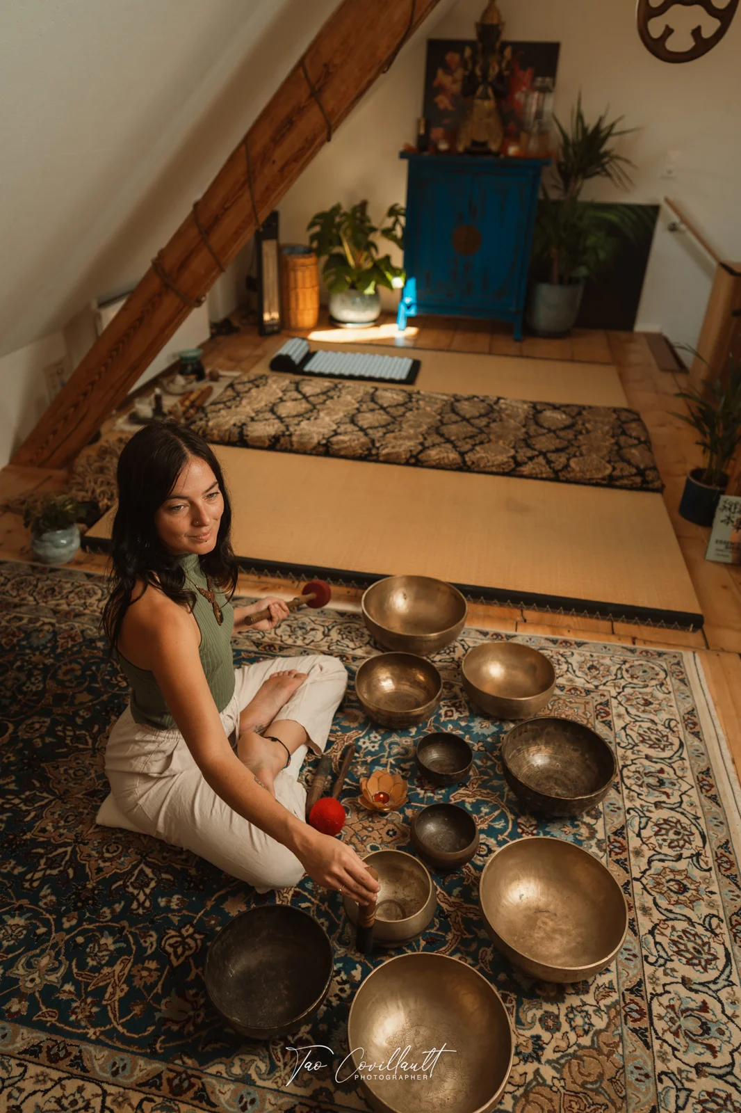 Elise — Massage & Shibari session — photograph 26