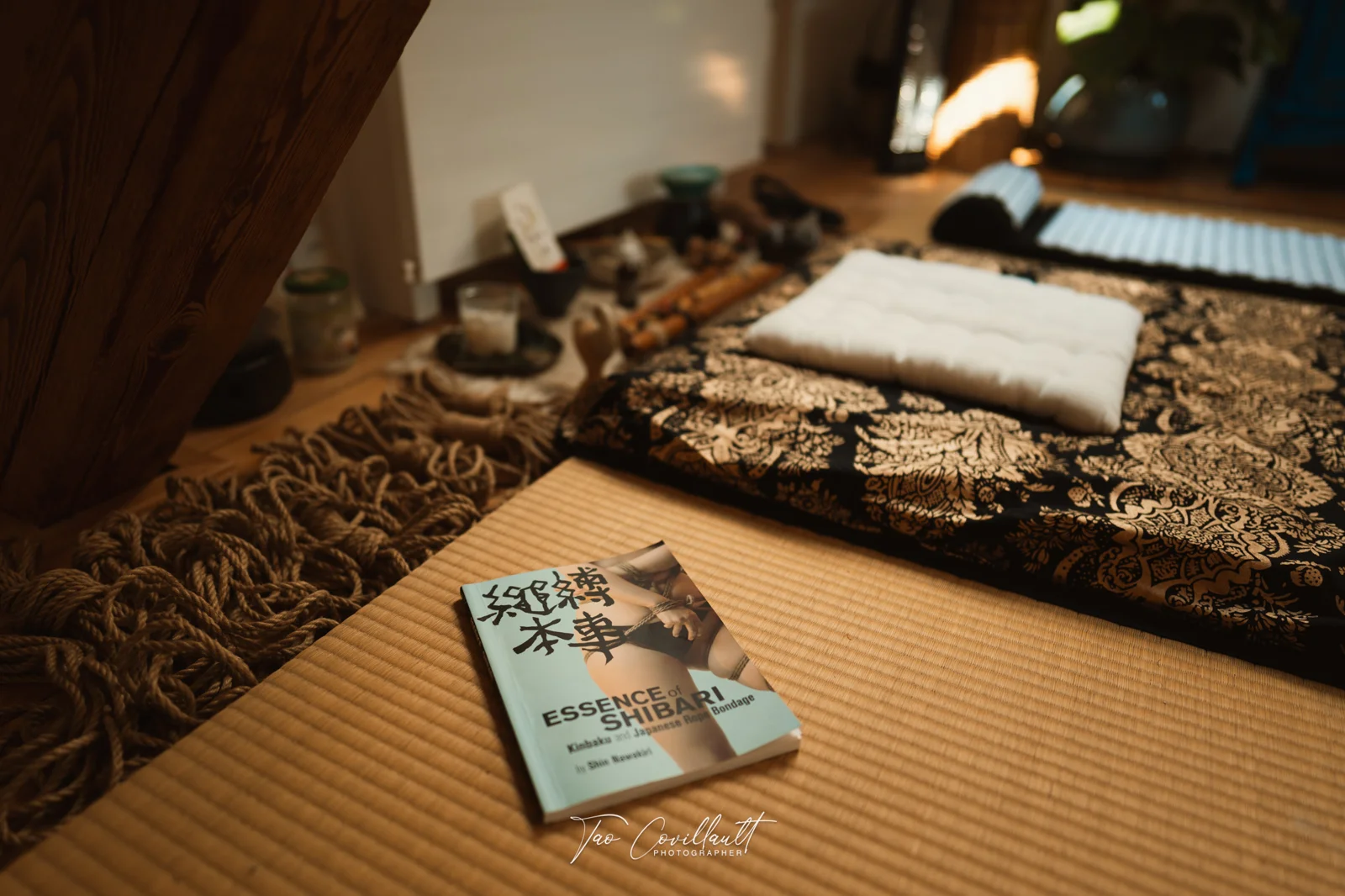 Elise — Massage & Shibari session — photograph 13