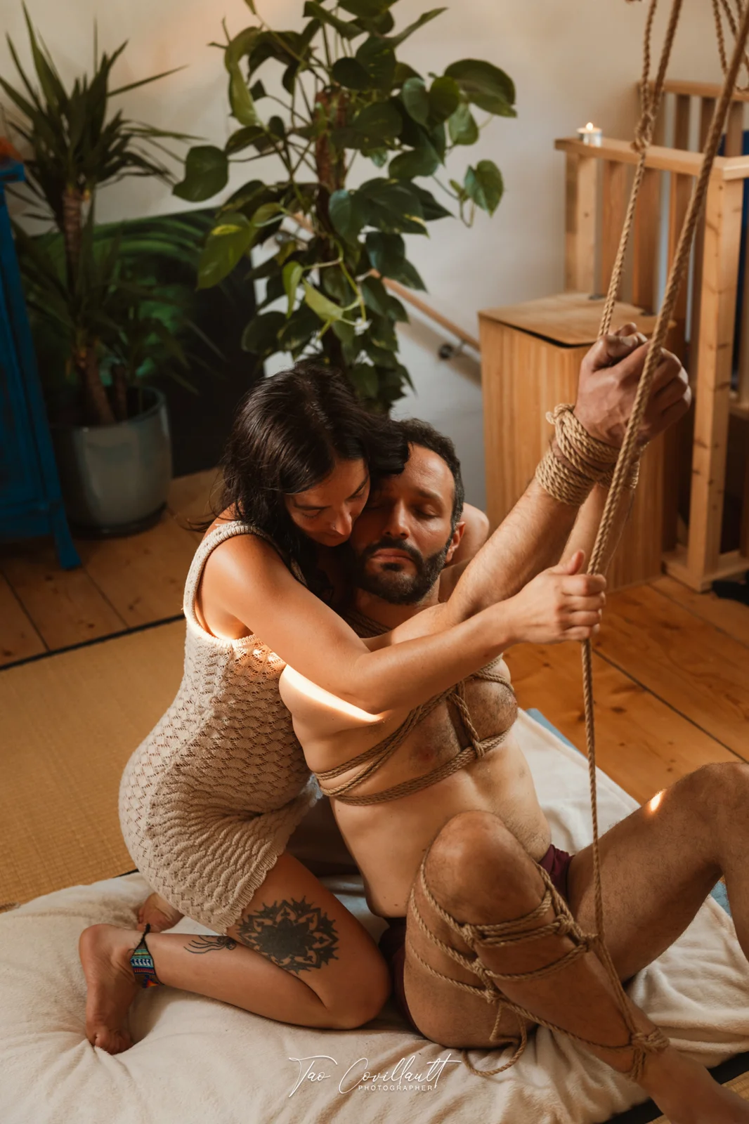 Elise — Massage & Shibari session — photograph 119