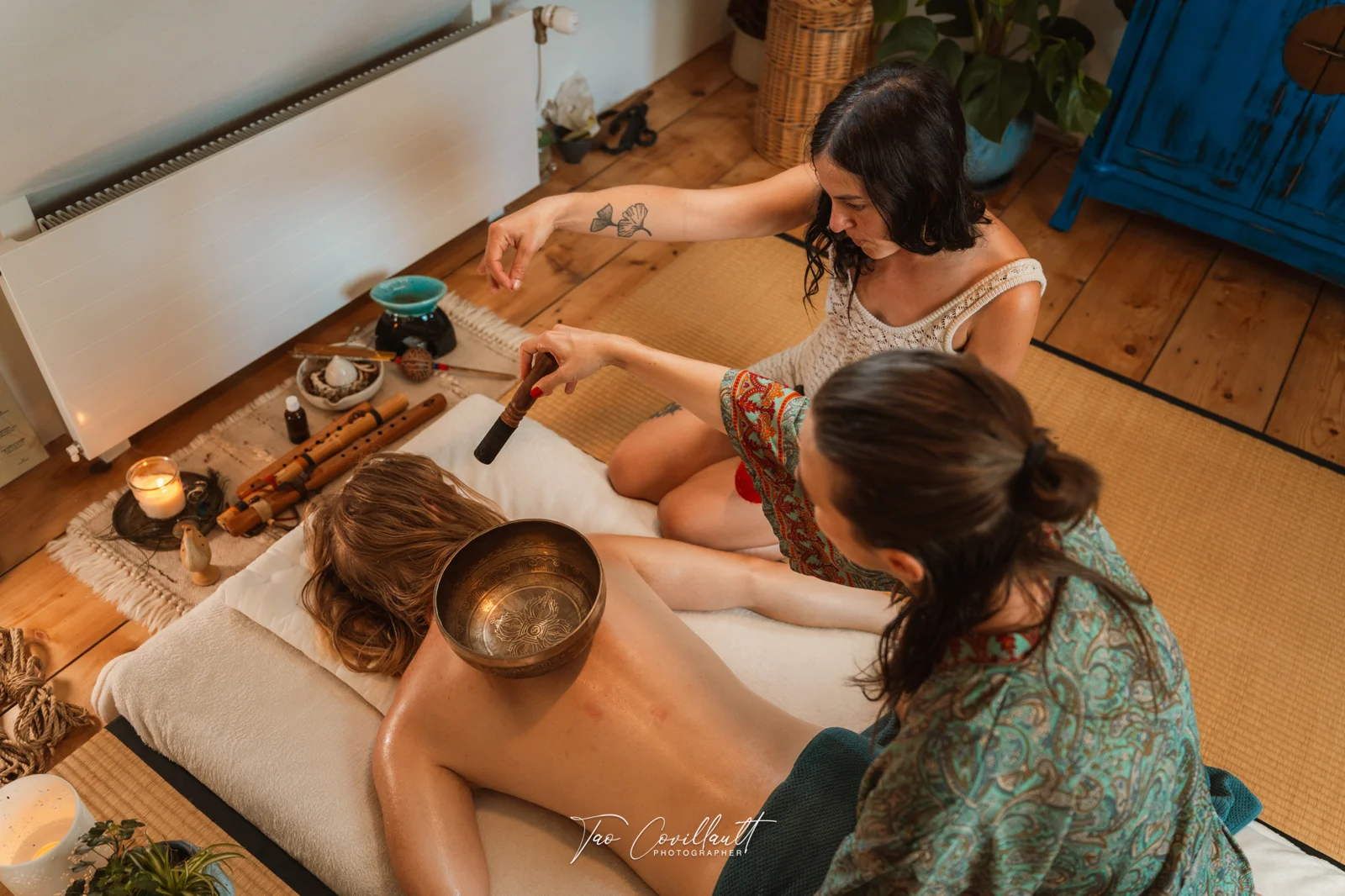 Elise — Massage & Shibari session — photograph 75