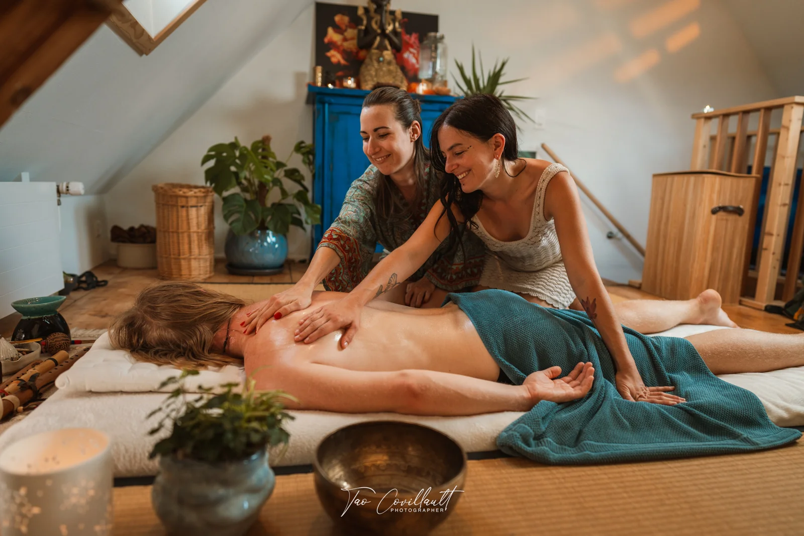 Elise — Massage & Shibari session — photograph 63