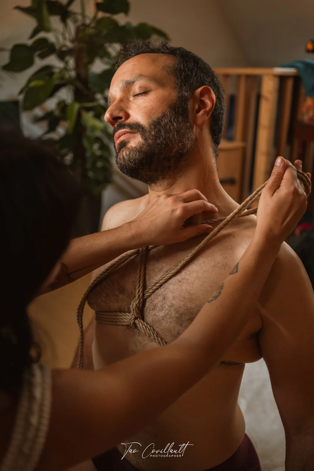 Elise — Massage & Shibari session — photograph 86