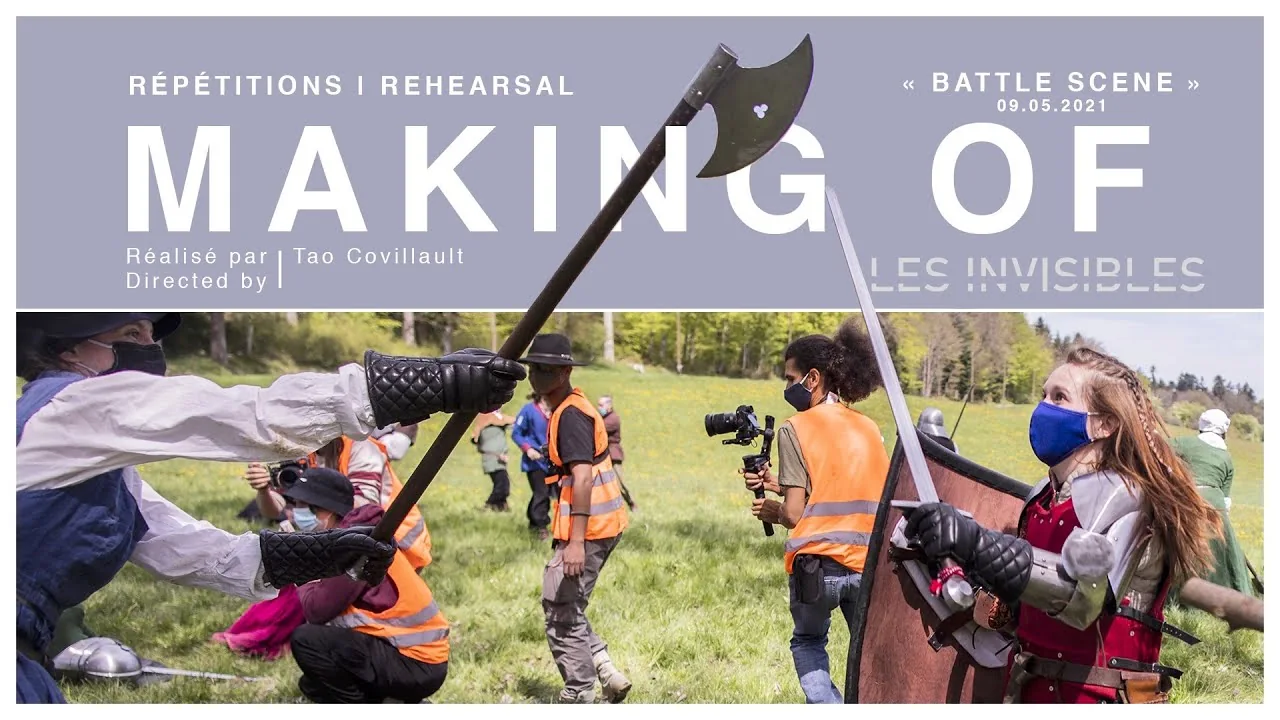 Short Clip - Les Invisibles - Rehearsal - Making Of — official video poster