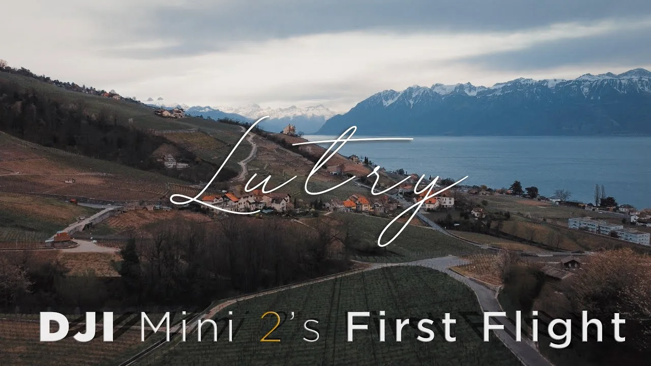Lutry - DJI Mini 2 First Flight — official video poster