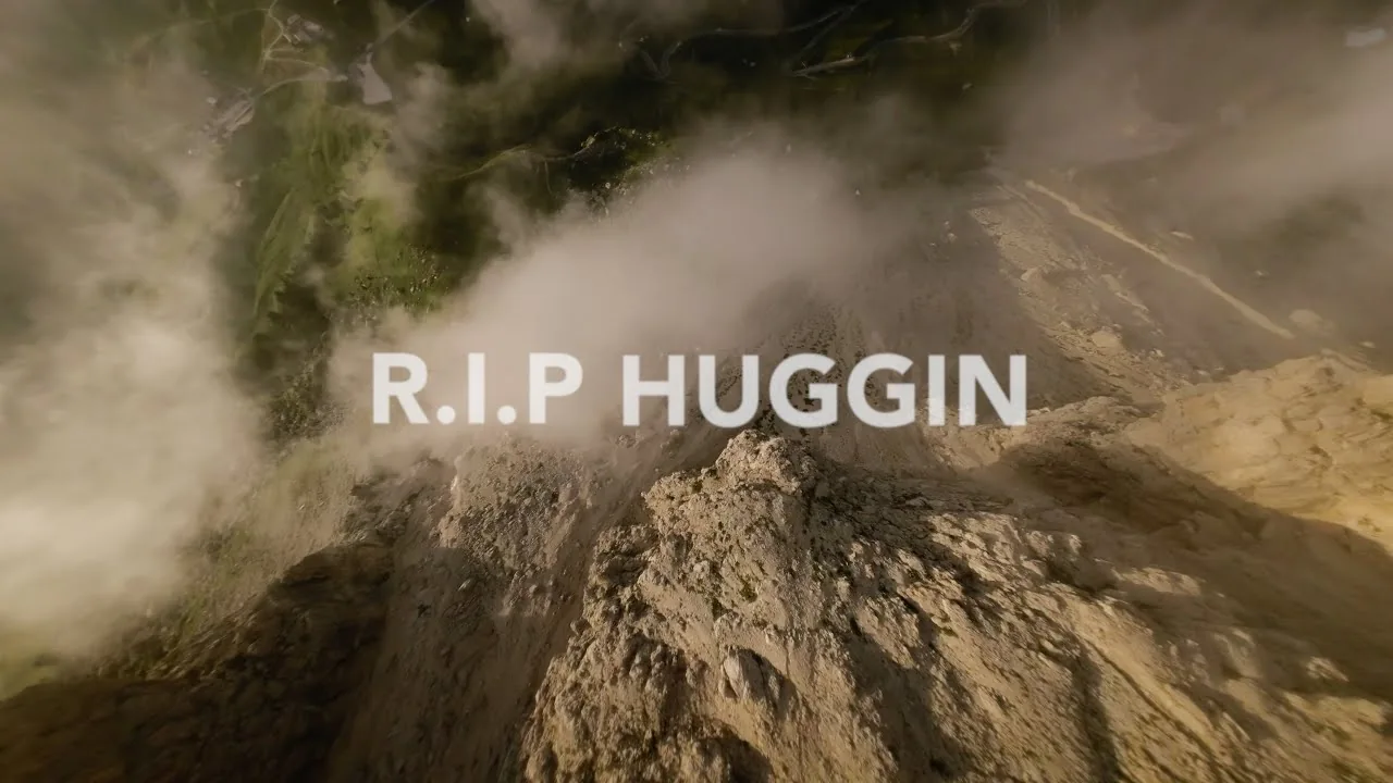 {Drone Crash} R.I.P HUGGIN - Dolomites — official video poster