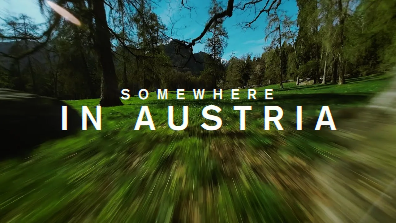 Austria - FPV playground {RAW RUN} + Sound Design — official video poster